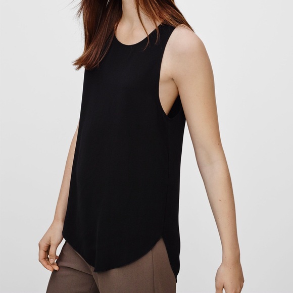 WILFRED - SÈVRES BLOUSE (BLACK) - Picture 1 of 4